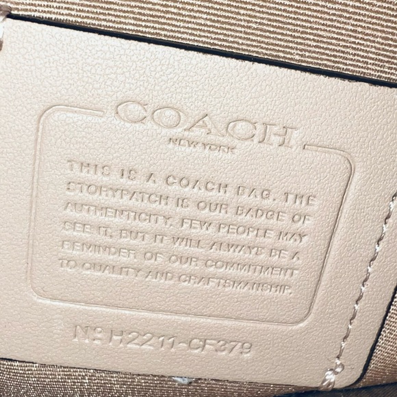 NWOT Coach Alice Satchel LIMITED EDITION Shooting Star Print Bag! - Picture 15 of 16